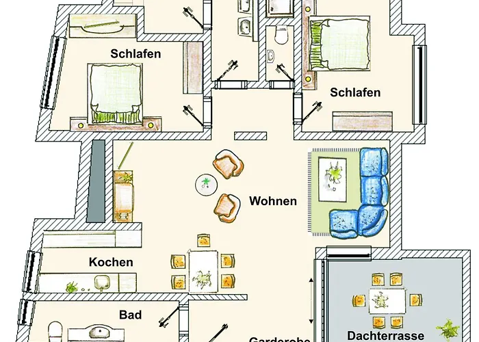 Brise Haus Rossmann App 01 Apartamento Heringsdorf (Usedom)